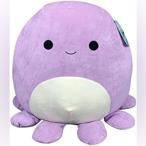 8” Violet Octopus Squishmallow NWT
